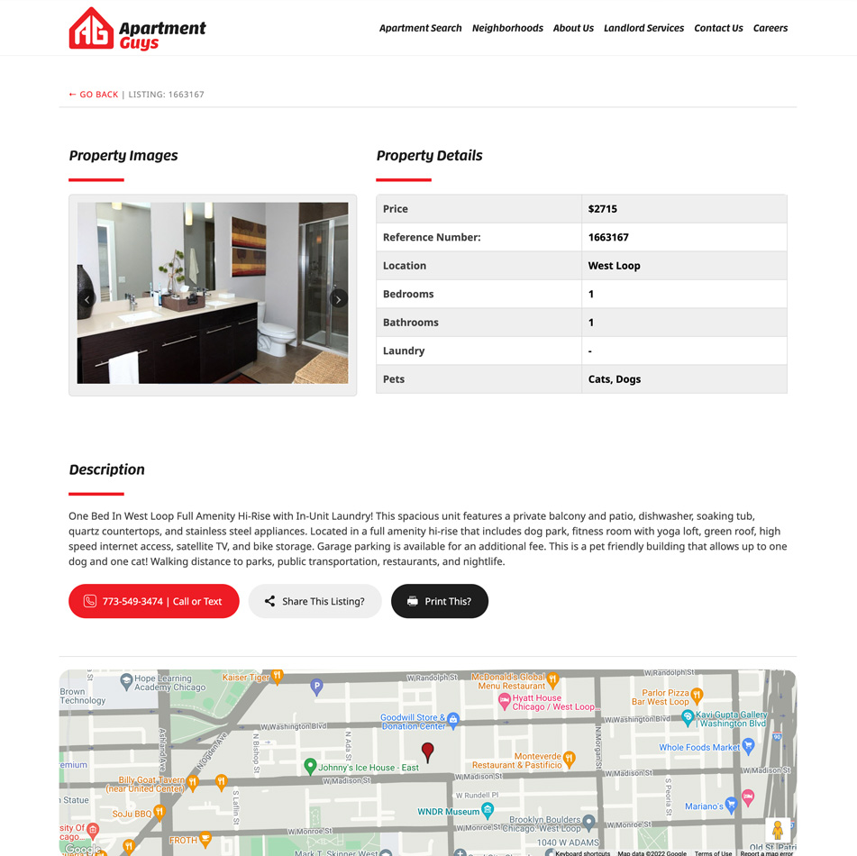 Apartment Guys of Chicago Web
