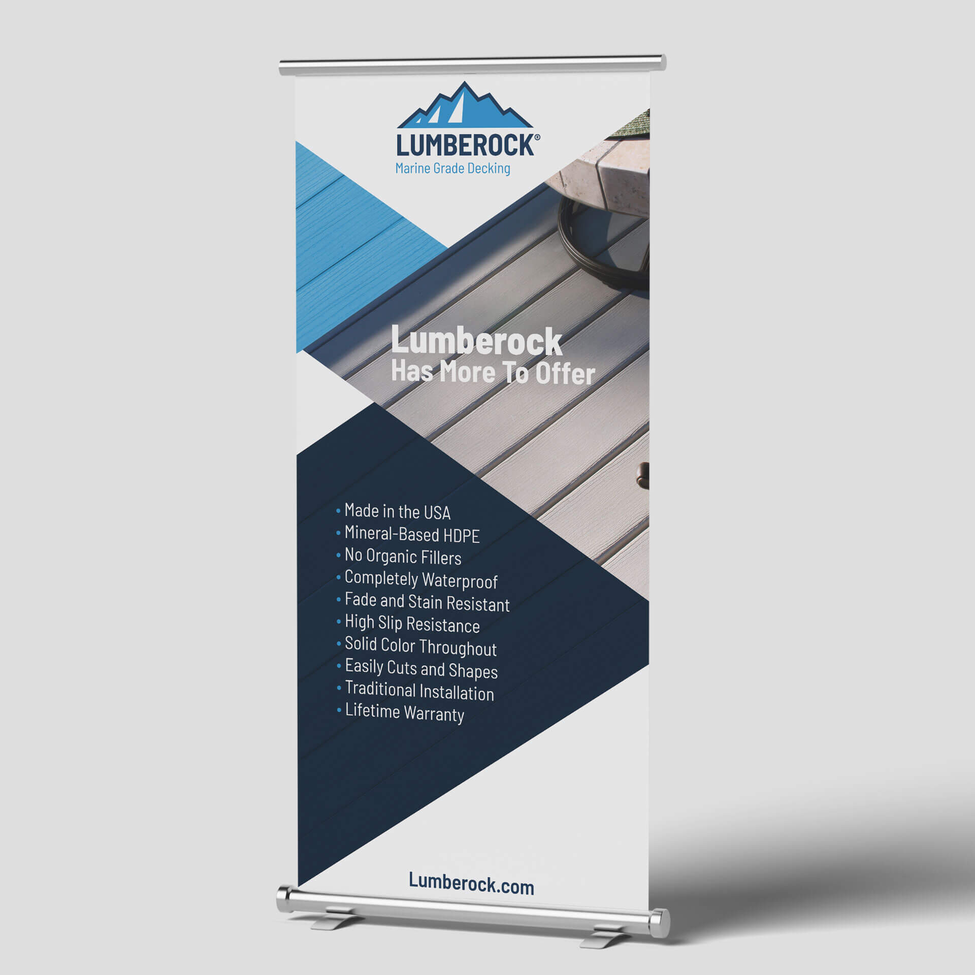 Lumberock Rolldown Banner