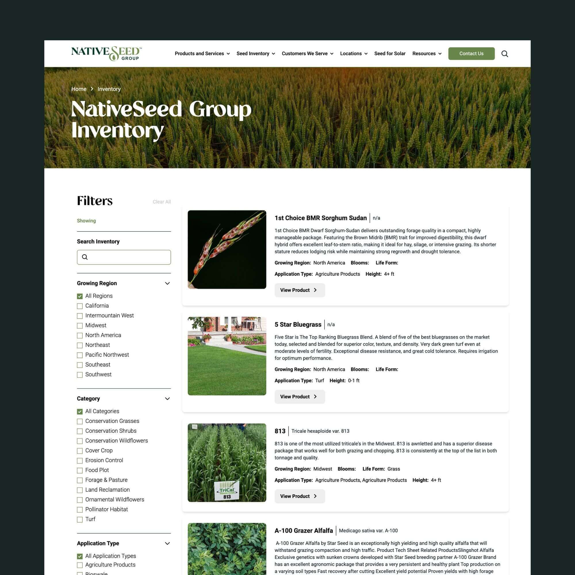 NativeSeed Group Website