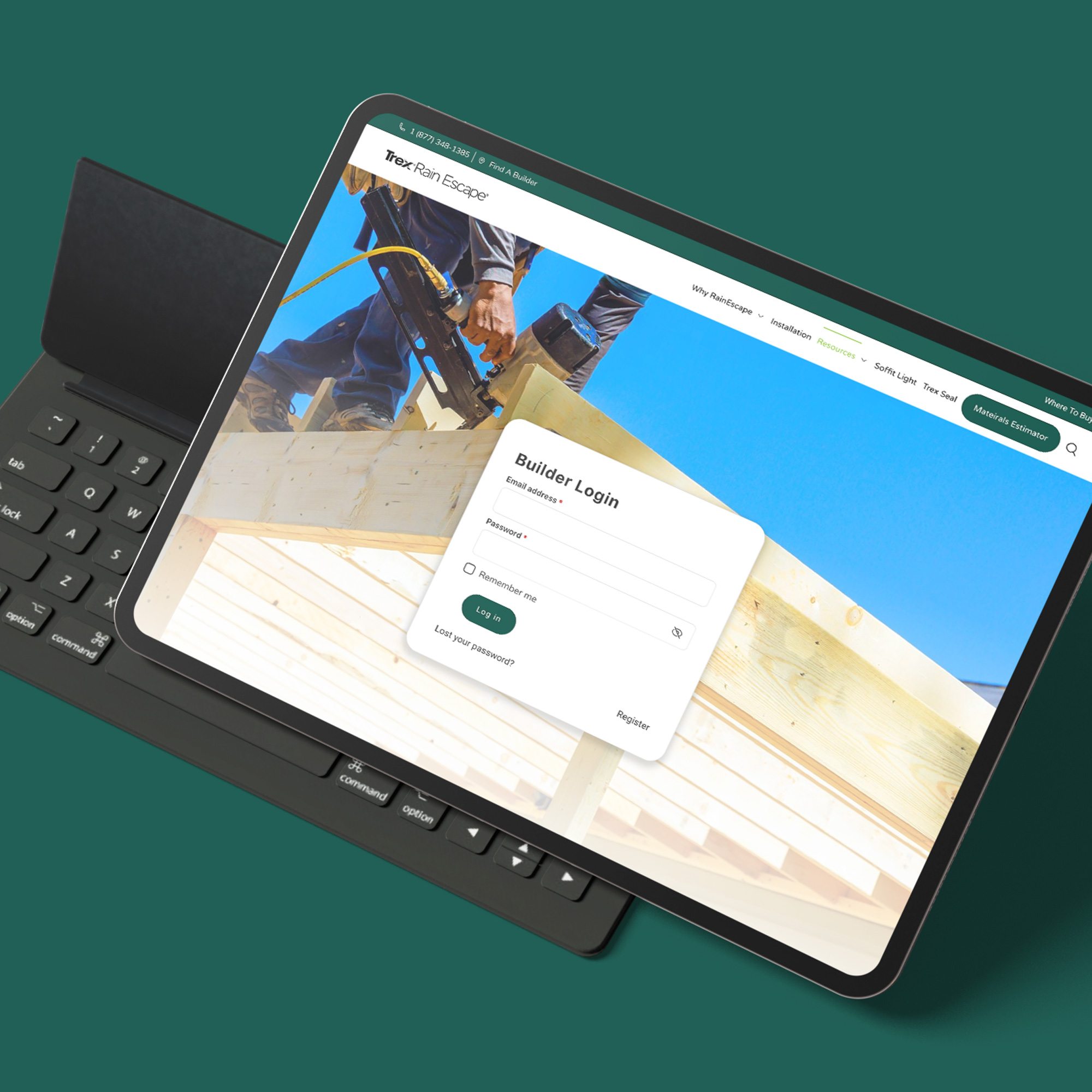 Rain Escape Builder/Installer Access